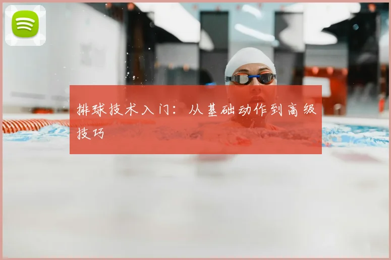 排球技术入门：从基础动作到高级技巧